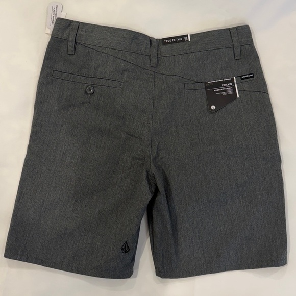 Volcom Frickin Modern Straight Chinos in Gray size 30 youth - Picture 2 of 5